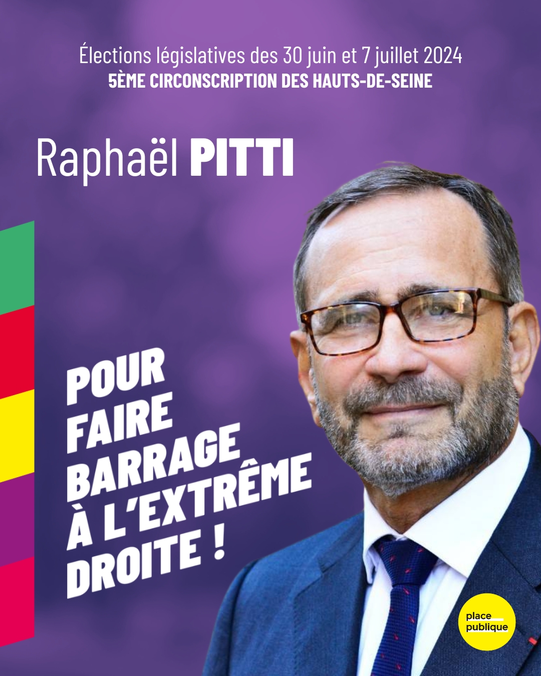 Raphaël Pitti Place publique